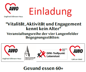 Mehr über den Artikel erfahren Veranstaltungsreihe: „Vitalität, Aktivität und Engagement kennt kein Alter“