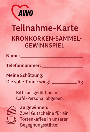Mehr über den Artikel erfahren Kronkorkensammelaktion