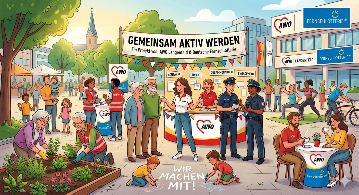 Mehr über den Artikel erfahren Marktplatz im Zeichen des Miteinanders: „Gemeinsam aktiv werden!“