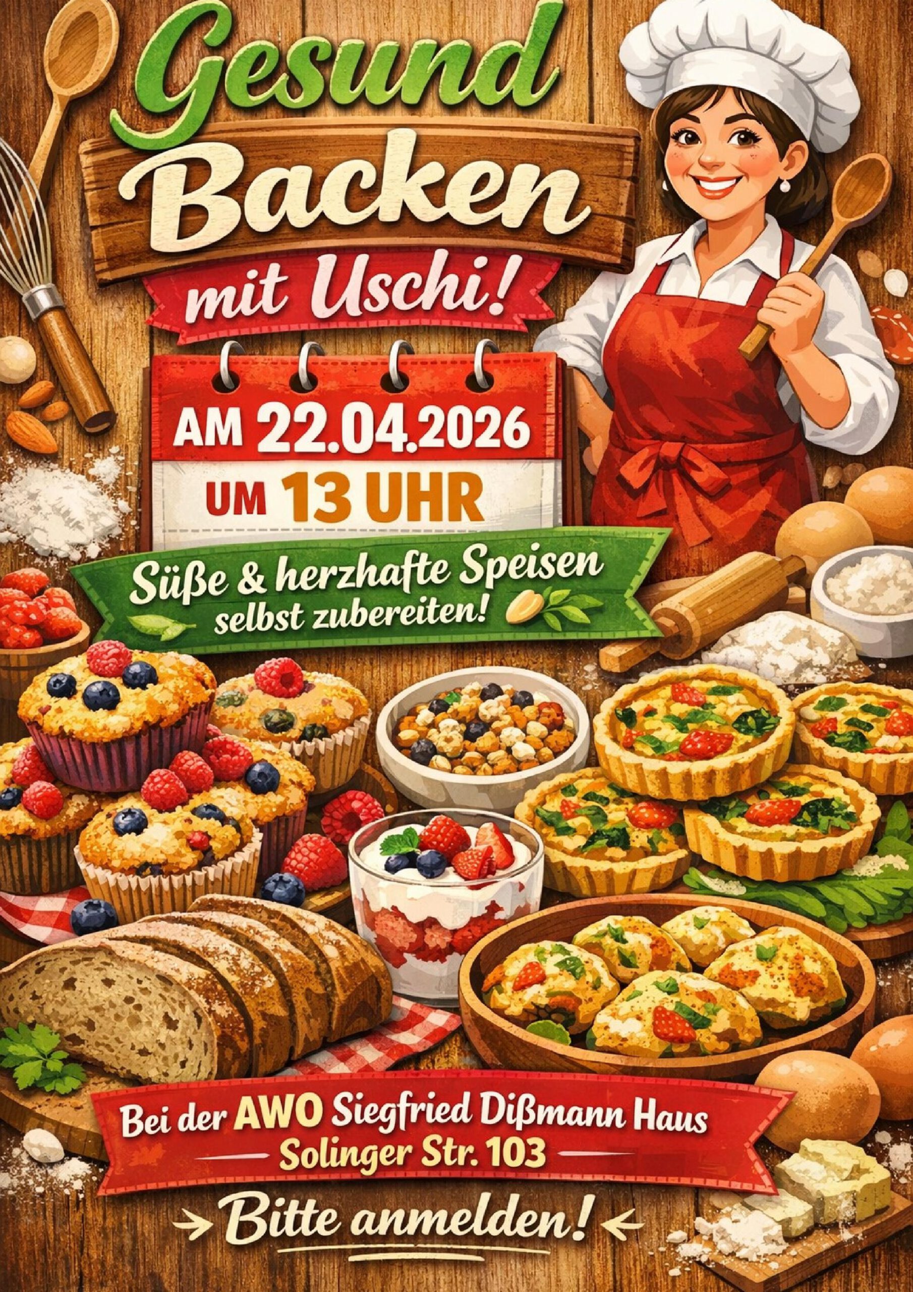 Gesund backen mit Uschi