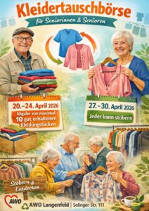 Mehr über den Artikel erfahren Kleidertauschbörse