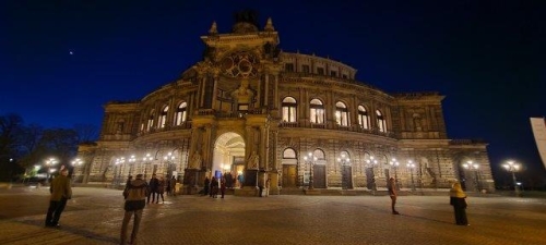 2023-04-06 Dresden bei Nacht Semper Oper